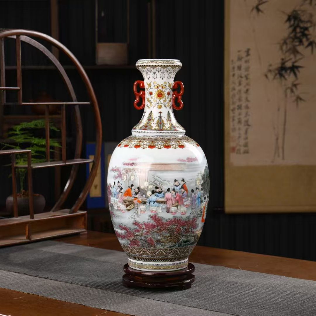 《盛世中华桃李夜宴》祥和尊 中国工艺美术大师张松茂老师作品